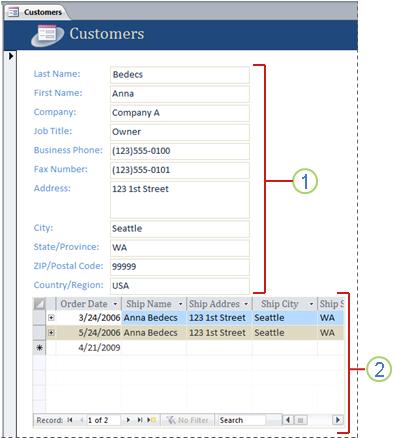 Detail Template Ms Access 2007 Nomer 22