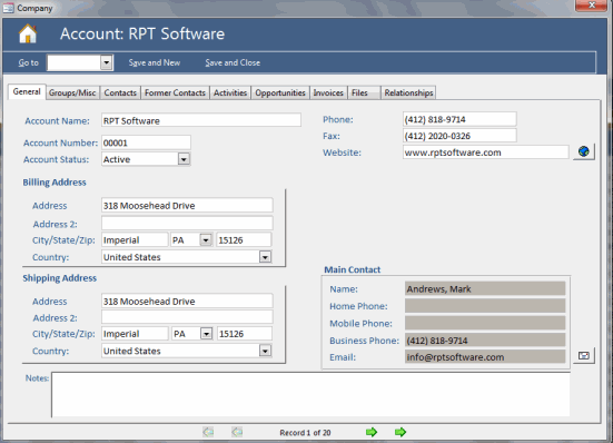 Detail Template Ms Access 2007 Nomer 23