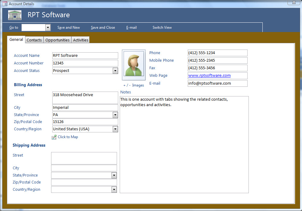 Detail Template Ms Access 2007 Nomer 6