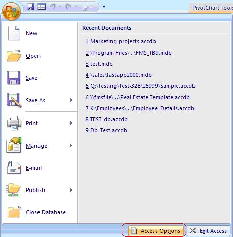Detail Template Ms Access 2007 Nomer 46