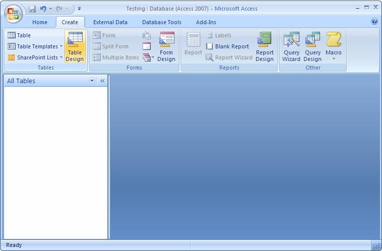 Detail Template Ms Access 2007 Nomer 8