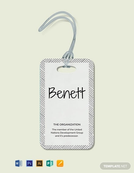 Detail Template Name Tag Word Nomer 29