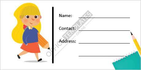 Detail Template Name Tag Word Nomer 38