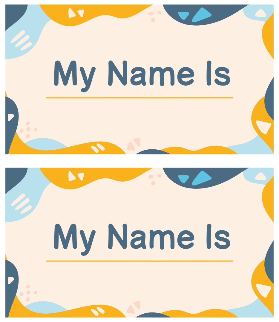 Detail Template Name Tag Word Nomer 42