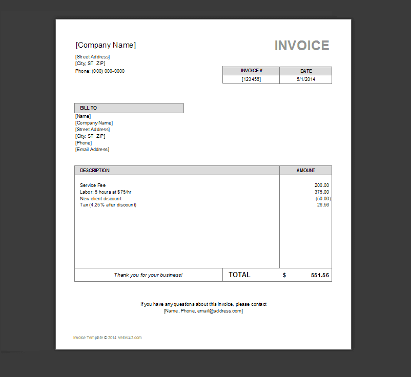 Detail Template Nota Docx Nomer 26