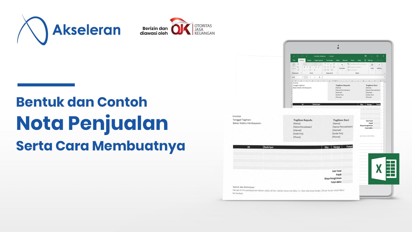 Detail Template Nota Excel Nomer 37