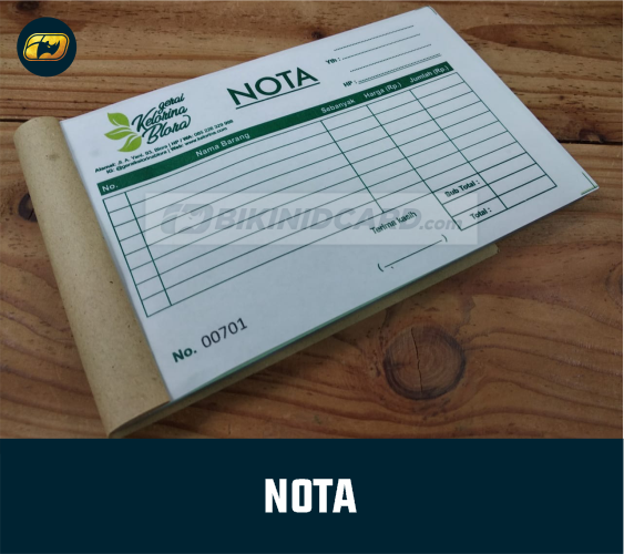 Detail Template Nota Toko Nomer 31