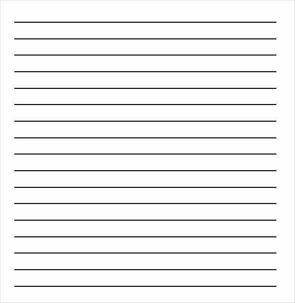 Detail Template Notebook Paper For Word Nomer 3