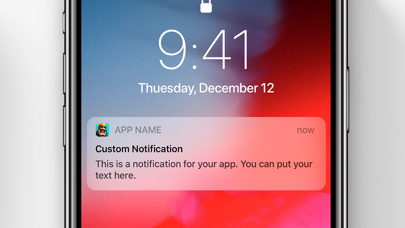 Detail Template Notification Iphone Nomer 20