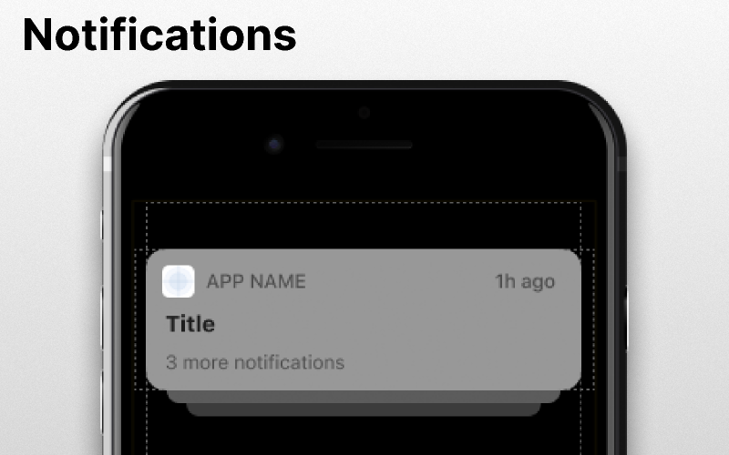 Detail Template Notification Iphone Nomer 6