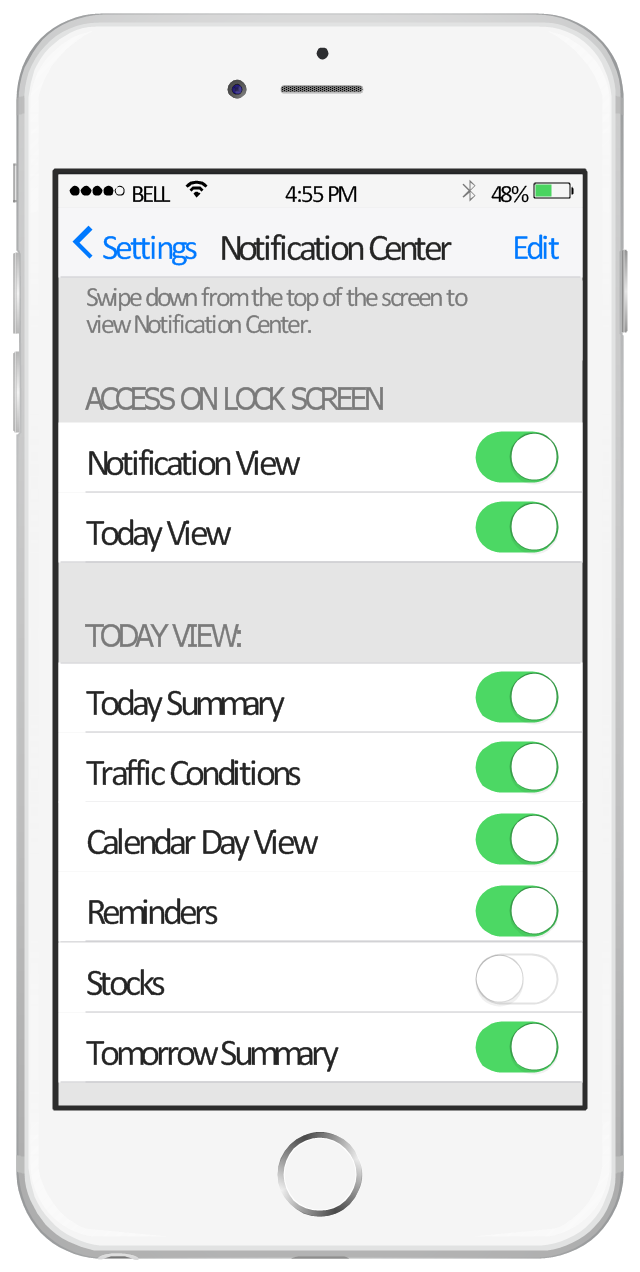 Detail Template Notification Iphone Nomer 56