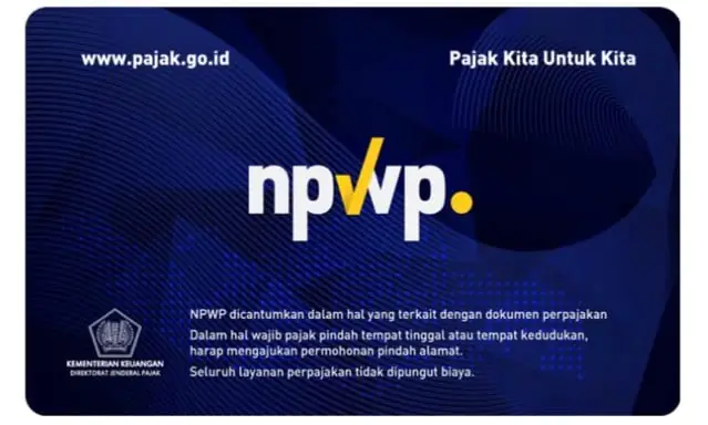 Detail Template Npwp Kosong Nomer 12