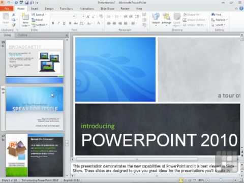 Template Office Powerpoint 2010 - KibrisPDR