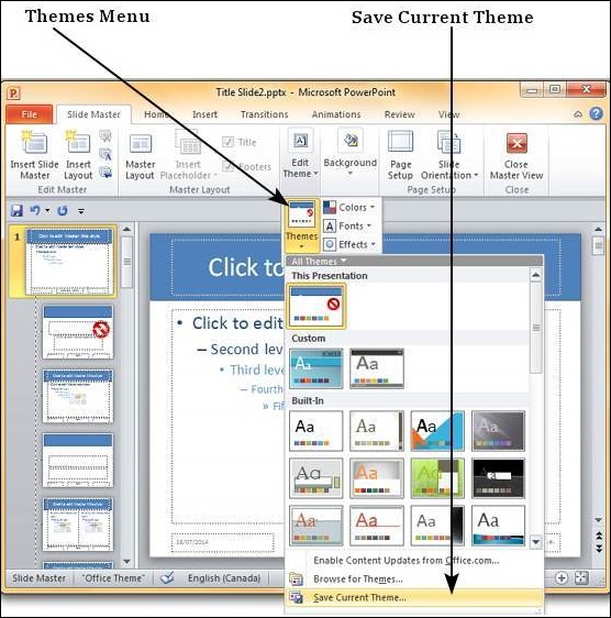 Detail Template Office Powerpoint 2010 Nomer 14