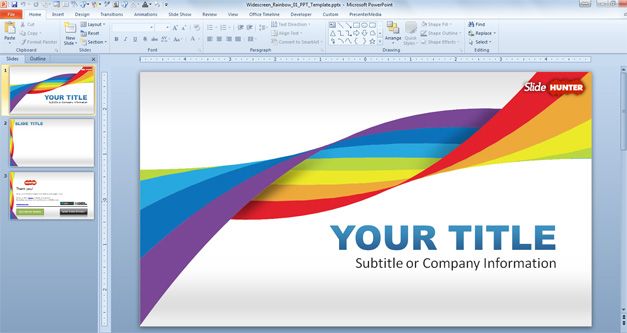 Detail Template Office Powerpoint 2010 Nomer 33