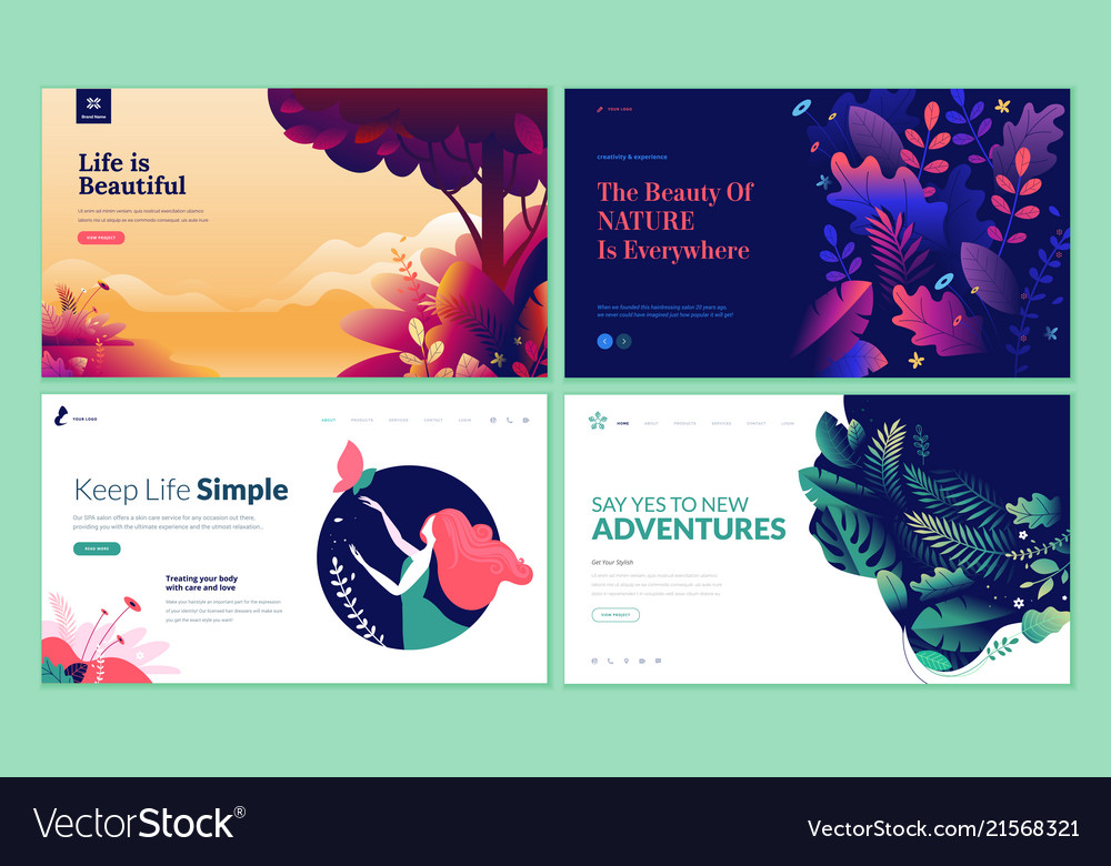 Detail Template Page Layout Nomer 4