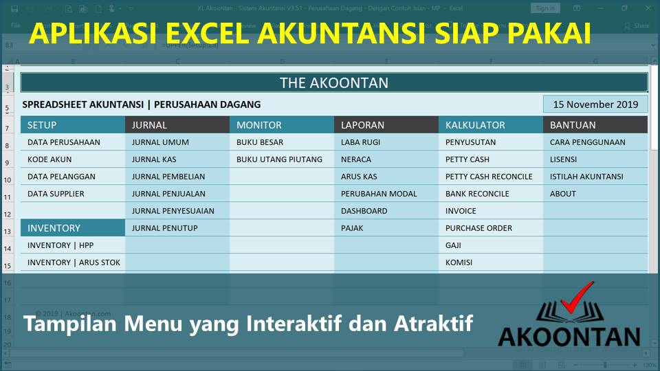 Detail Template Pembukuan Excel Nomer 38