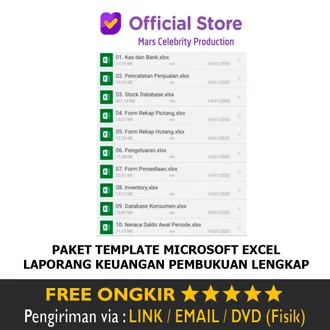 Detail Template Pembukuan Excel Nomer 43