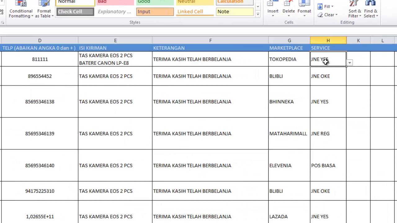 Detail Template Pengiriman Barang Nomer 29