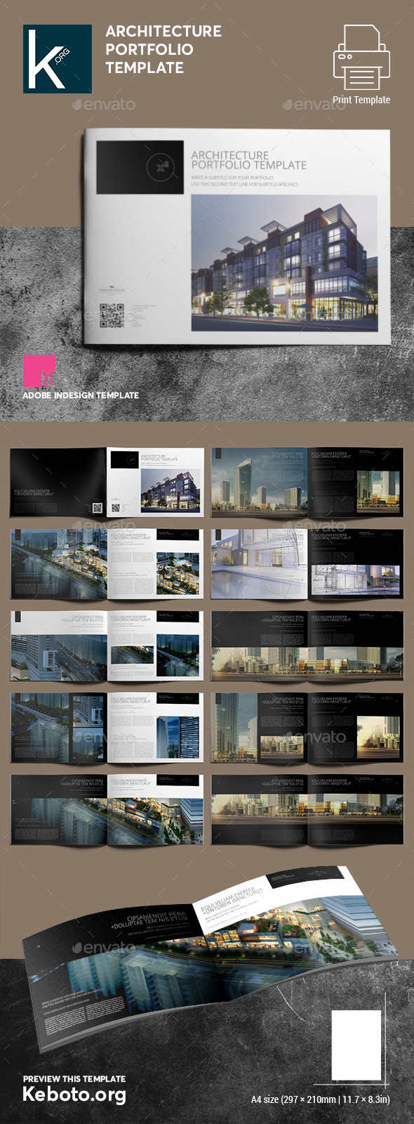 Download Template Photoshop Portfolio Nomer 45