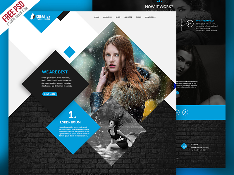 Detail Template Photoshop Portfolio Nomer 6