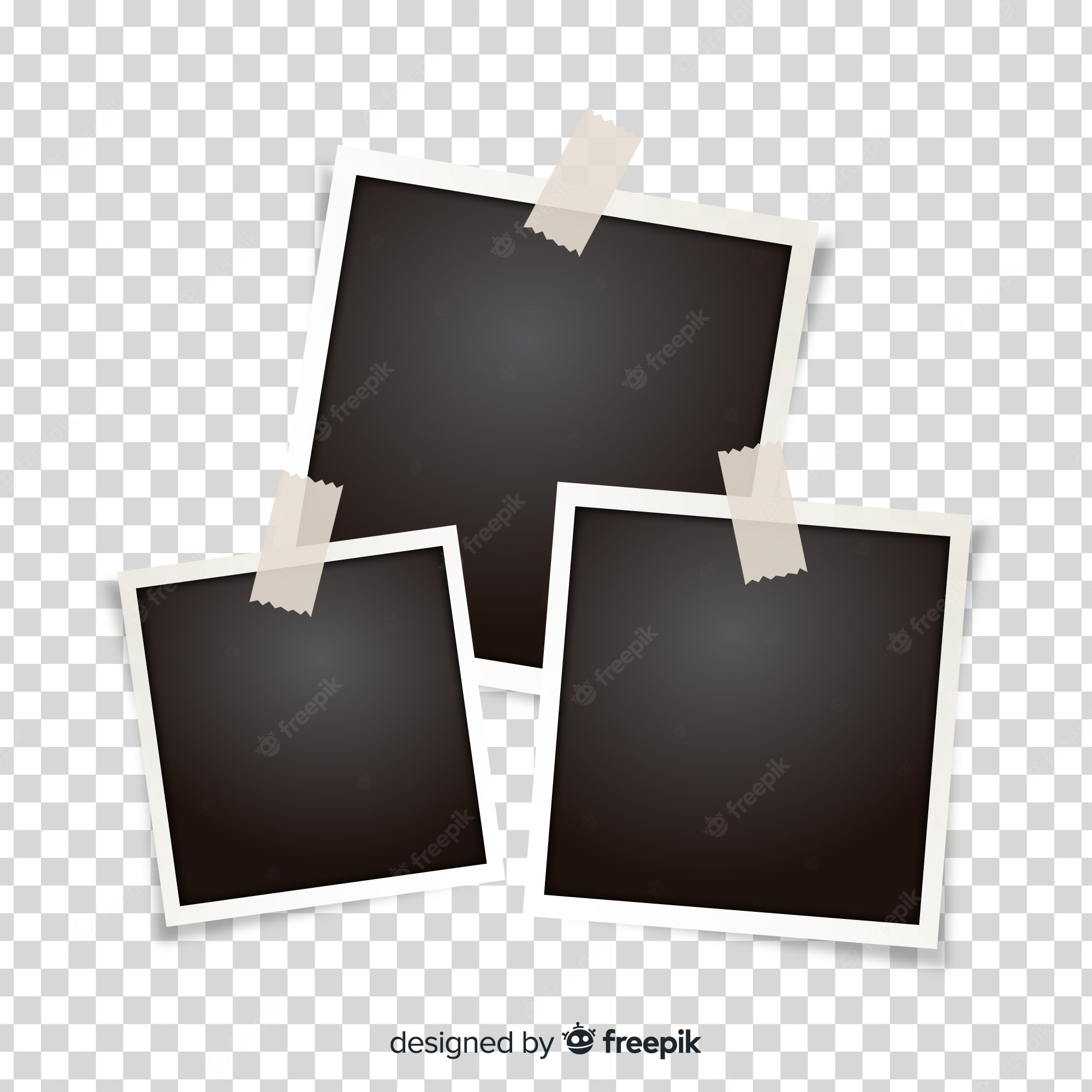 Detail Template Polaroid Frame Nomer 11