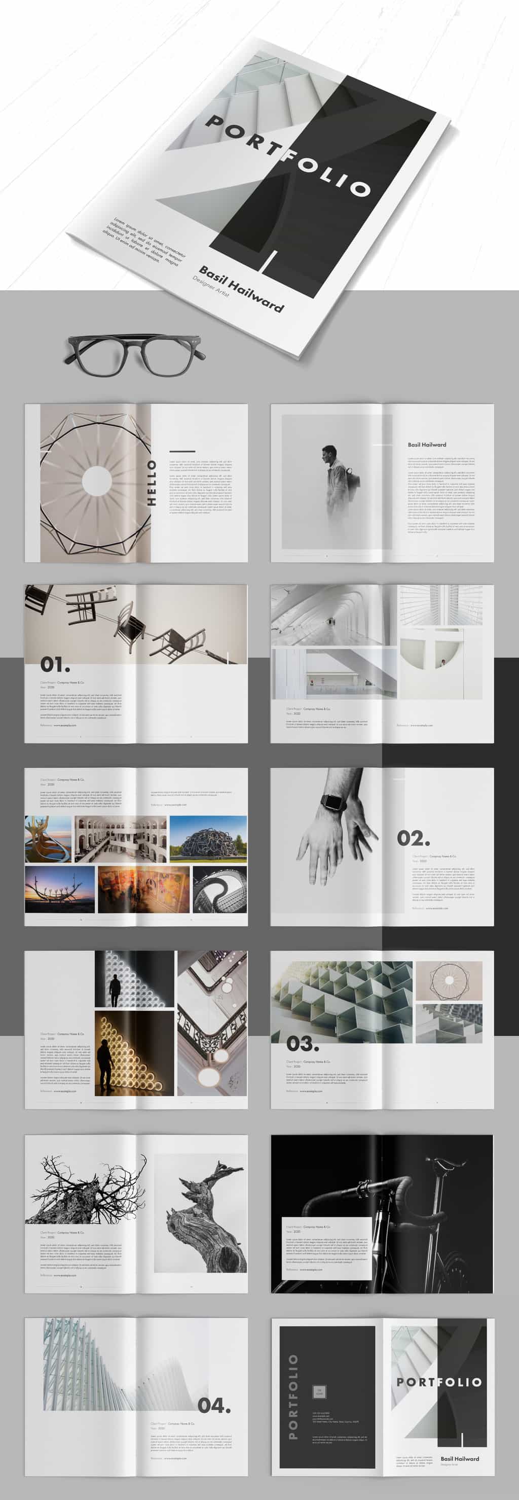 Detail Template Portfolio Architecture Nomer 25