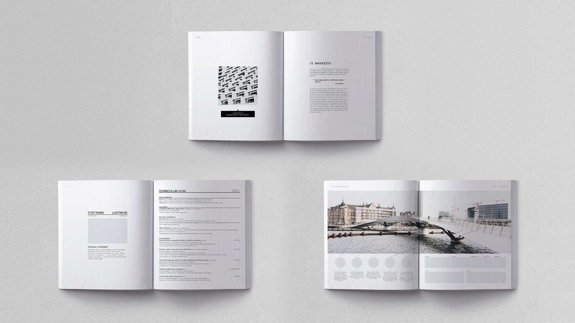 Detail Template Portfolio Architecture Nomer 28