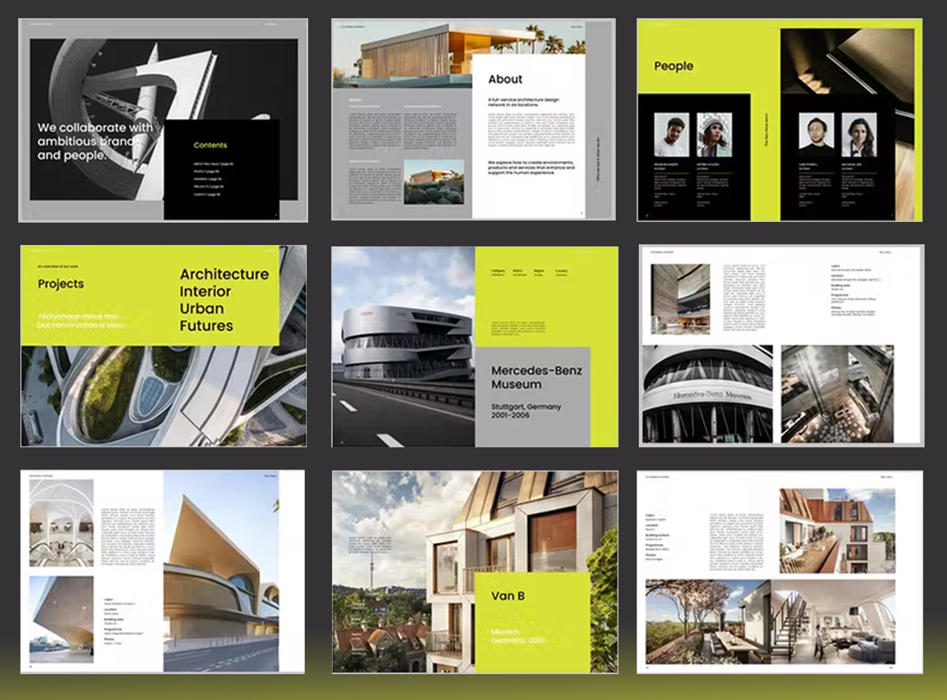 Detail Template Portfolio Architecture Nomer 32