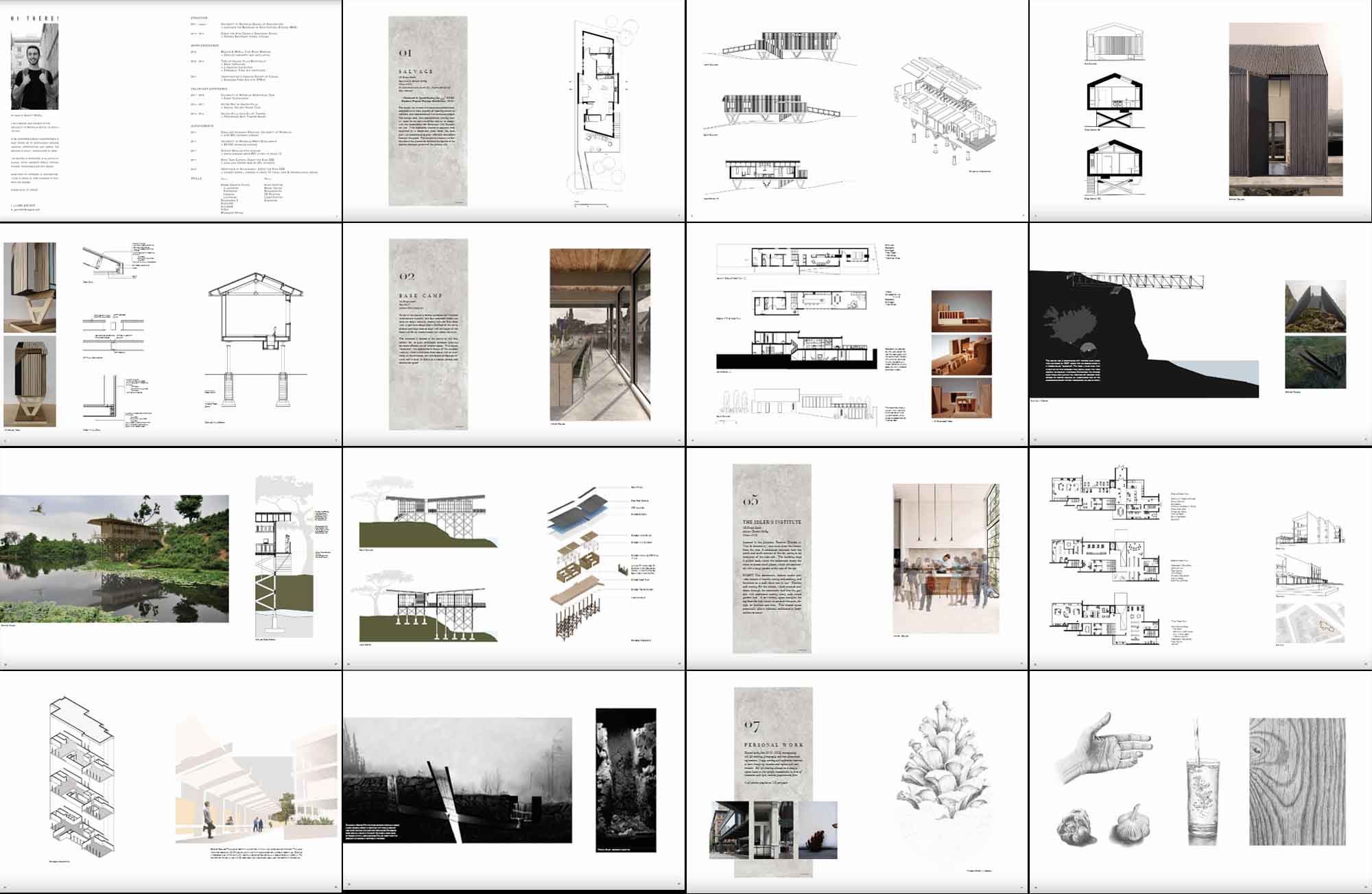 Detail Template Portfolio Architecture Nomer 38