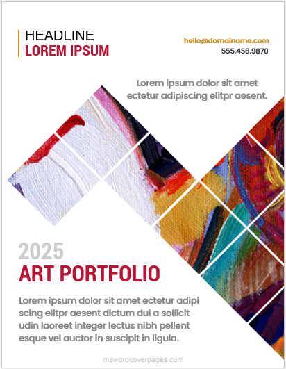 Detail Template Portfolio Docx Nomer 10