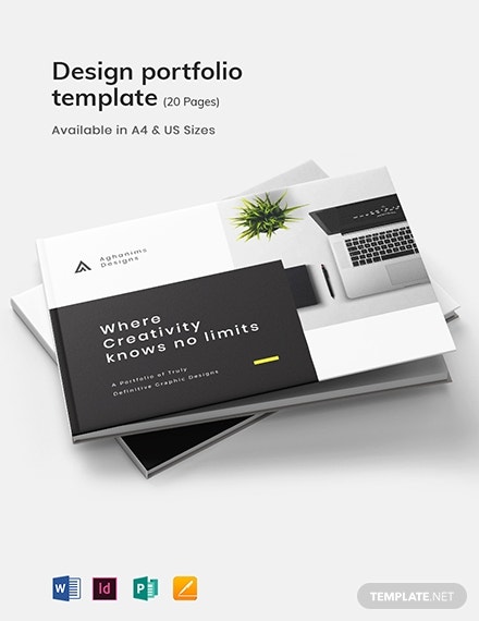 Detail Template Portfolio Word Nomer 40