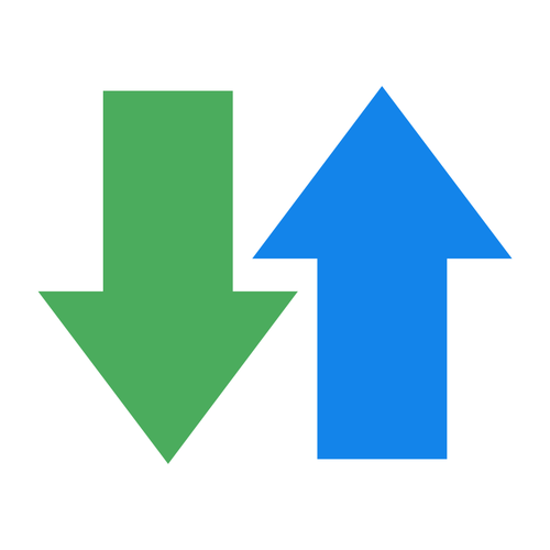 Detail Android Up And Down Arrow Icon Nomer 17