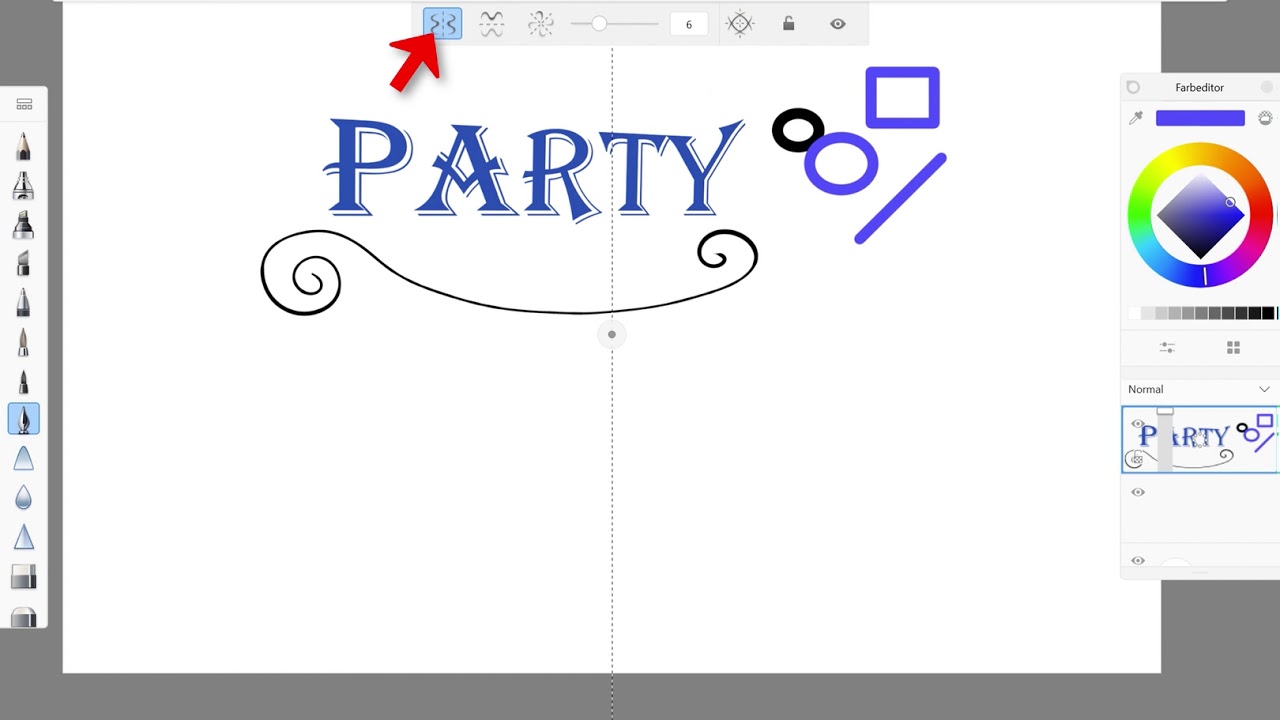 Detail Autodesk Sketchbook Text Nomer 7
