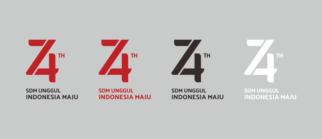 Detail Download Logo Resmi 74 Tahun Indonesia Nomer 45
