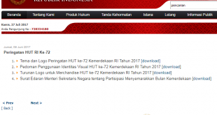 Detail Download Logo Resmi Hut Ri Ke 72 Dari Setneg Nomer 53