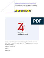 Detail Download Logo Resmi Hut Ri Ke 74 Setneg Nomer 25