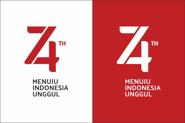 Detail Download Logo Resmi Hut Ri Ke 74 Setneg Nomer 4