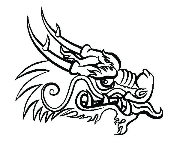 Detail Dragon Skull Drawing Nomer 21