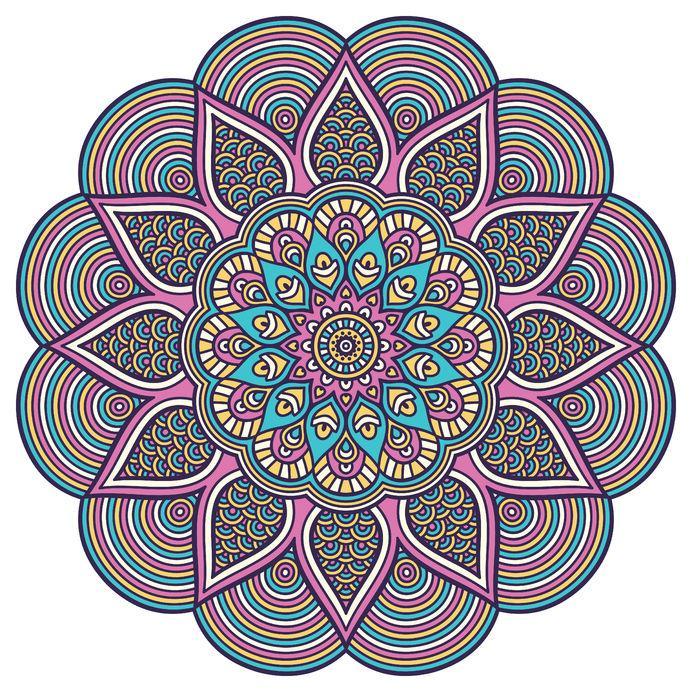 Detail Mandala Zeichnung Nomer 16