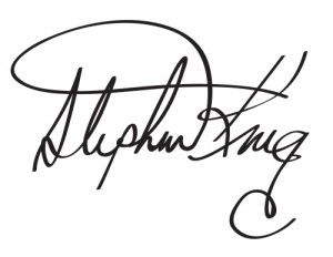 Stephen King Autograph - KibrisPDR