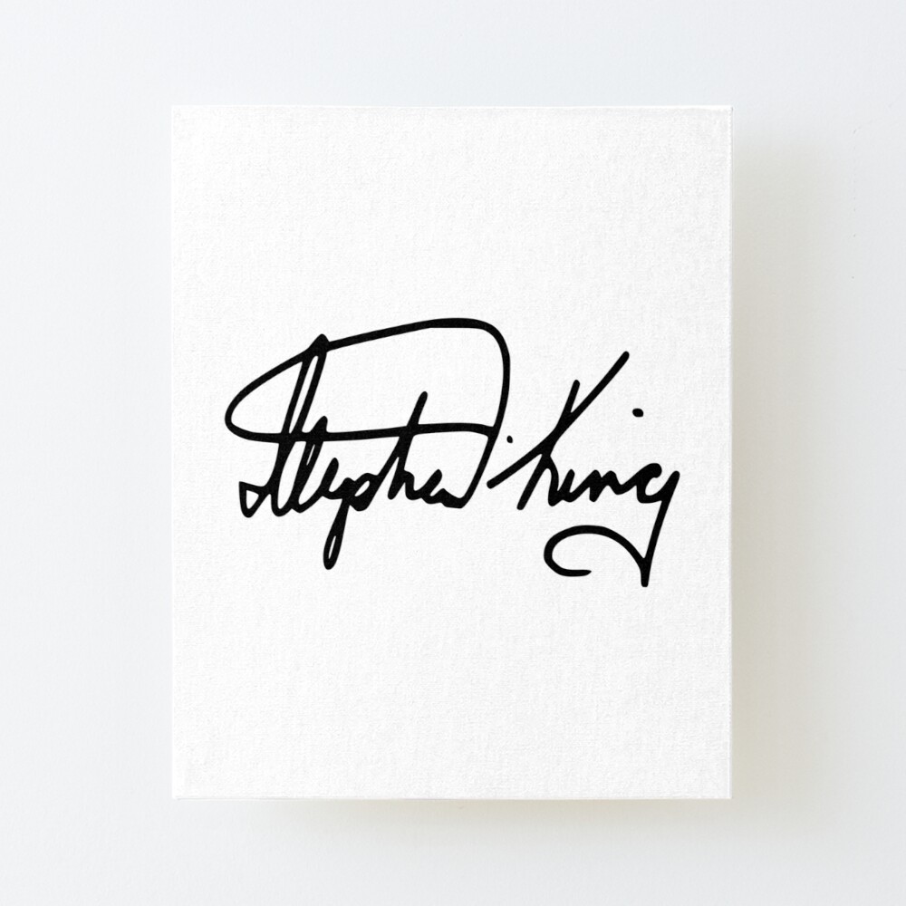 Detail Stephen King Autograph Nomer 5