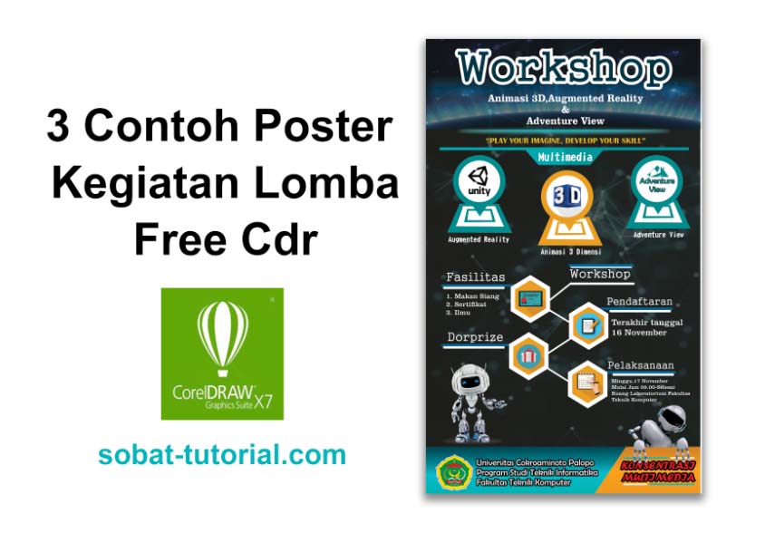 Detail Template Poster Cdr Free Nomer 51