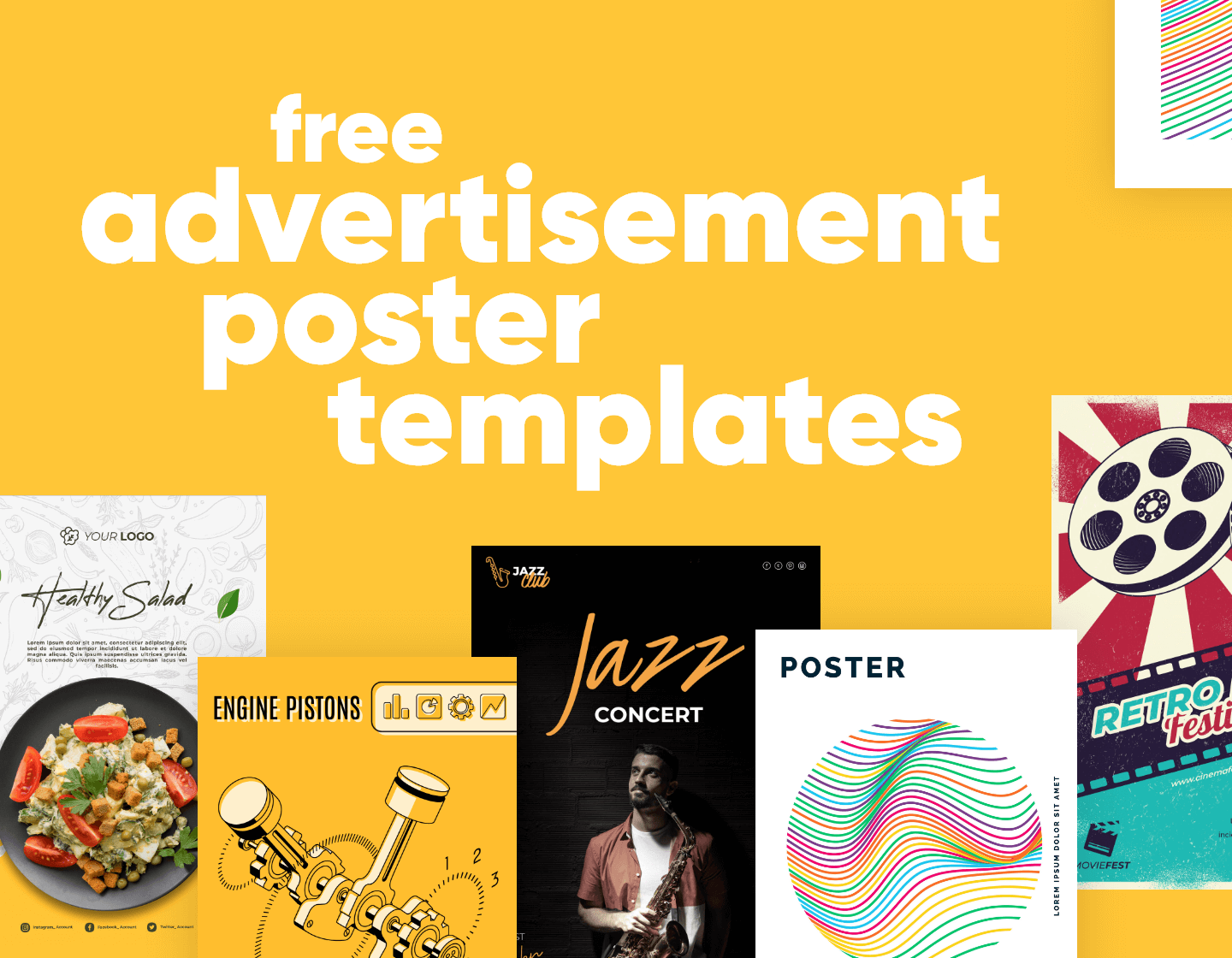 Detail Template Poster Gratis Nomer 41