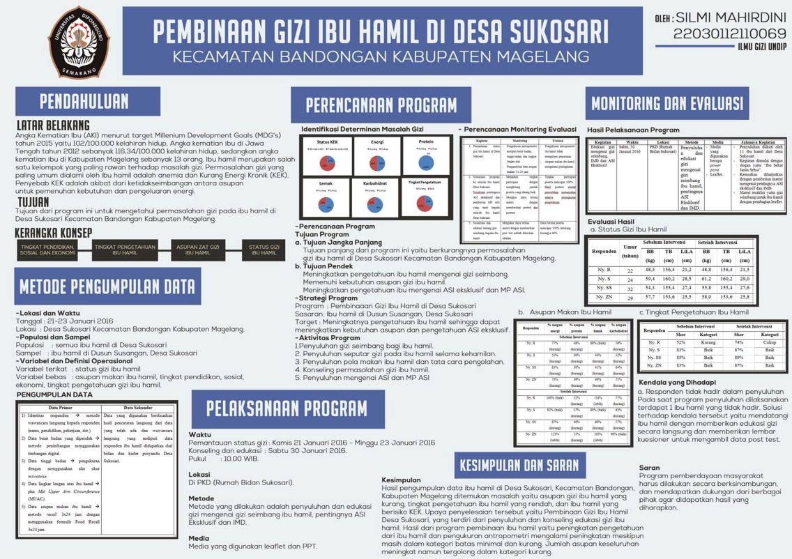 Detail Template Poster Ilmiah Psd Nomer 3