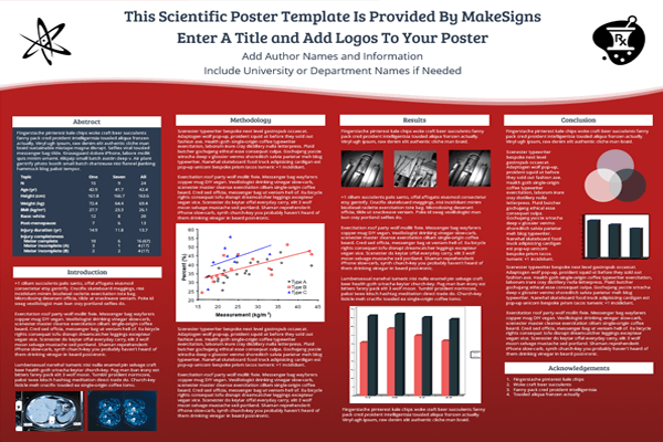 Detail Template Poster Ilmiah Psd Nomer 4