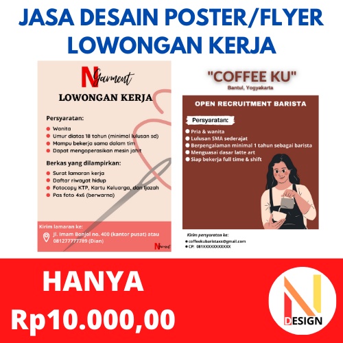 Detail Template Poster Lowongan Kerja Nomer 20