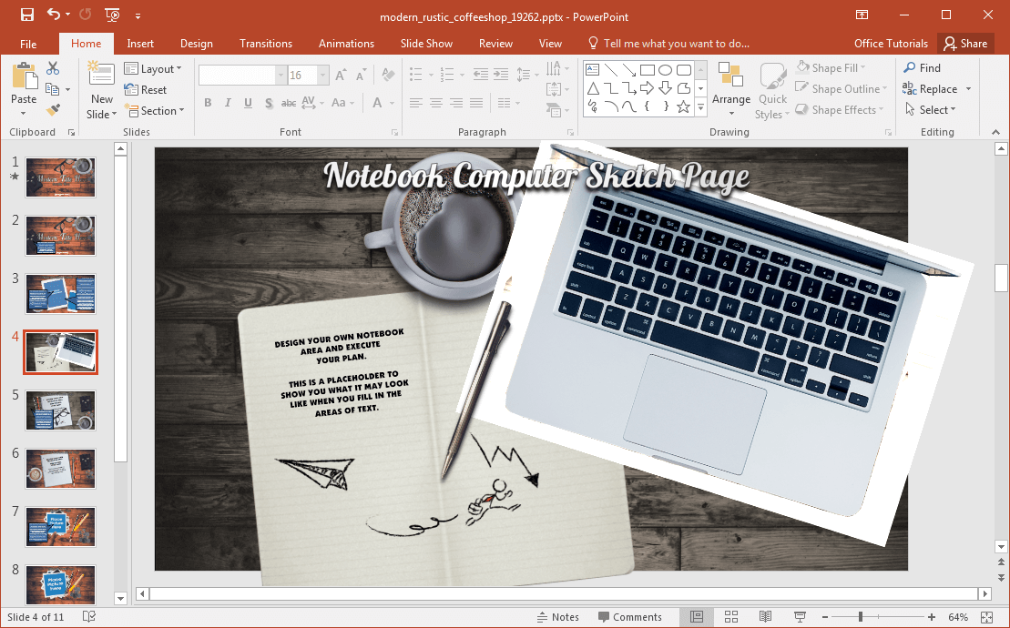 Detail Template Powerpoint 365 Nomer 25
