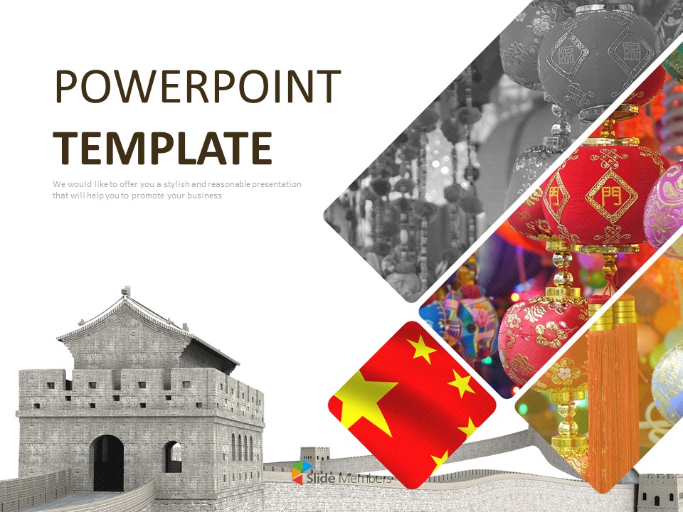Detail Template Powerpoint China Nomer 2