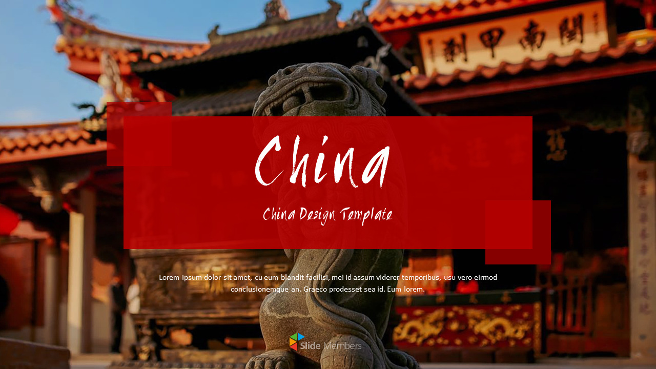 Detail Template Powerpoint China Nomer 30